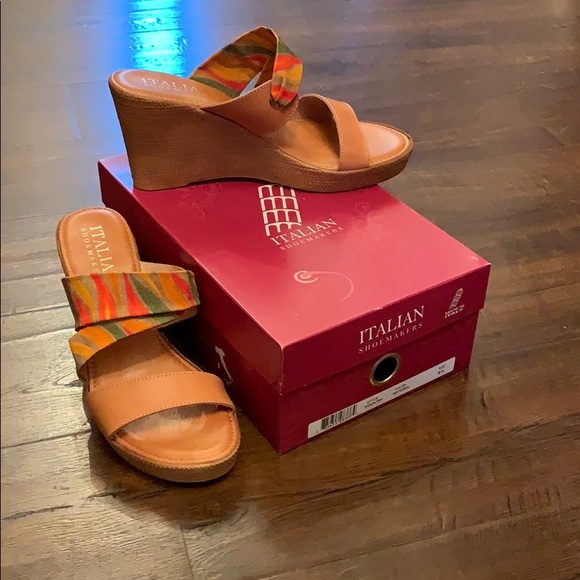 Italian Shoemakers Shoes - Adorable wedges